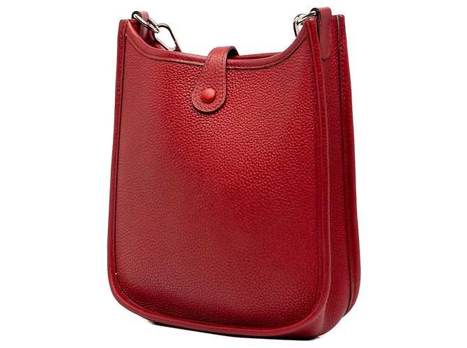 Hermès Red Clemence Evelyne I TPM Roja - vista 2