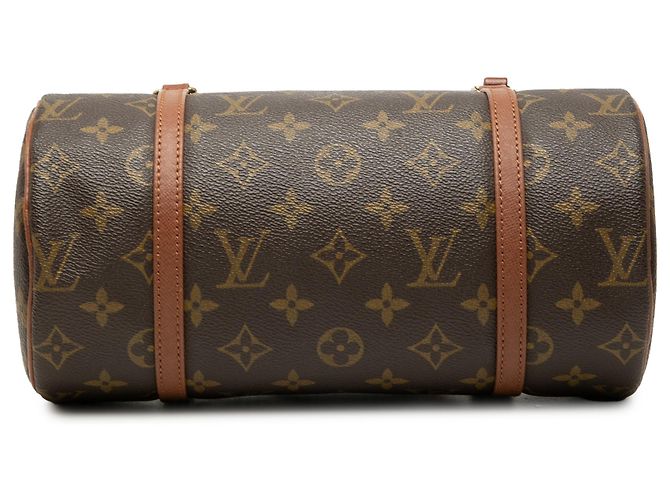 Louis Vuitton Brown Monogram Papillon 26 Marrone - vista 3