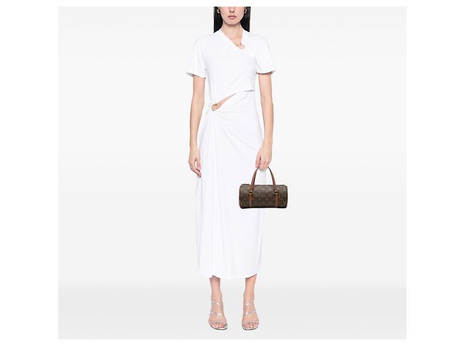 Louis Vuitton Brown Monogram Papillon 26 Marrone - vista 6