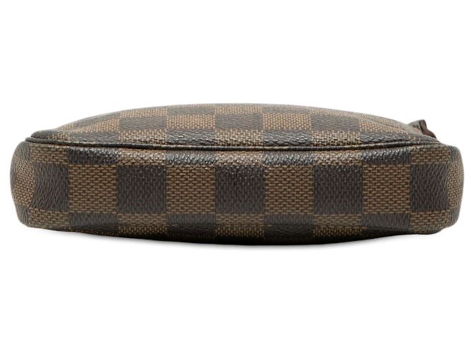 Louis Vuitton Brown Damier Ebene Mini Pochette Accessoires Marrom - vista 3