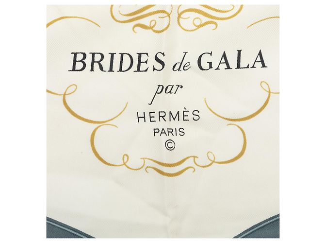 Pañuelo de seda Hermès Pink Brides de Gala 90 Rosa - vista 3