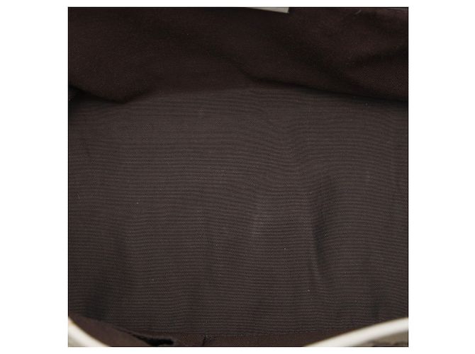 Gucci New Britt Tote aus beigem GG Canvas - Ansicht 4