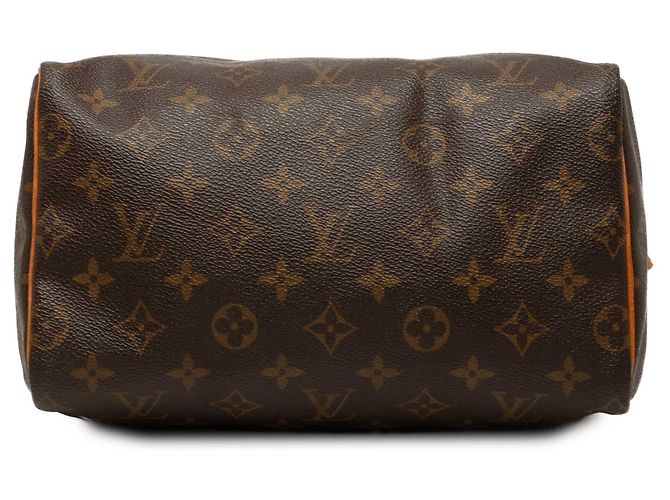 Louis Vuitton Brown Monogram Speedy 25 Marron - vue 3