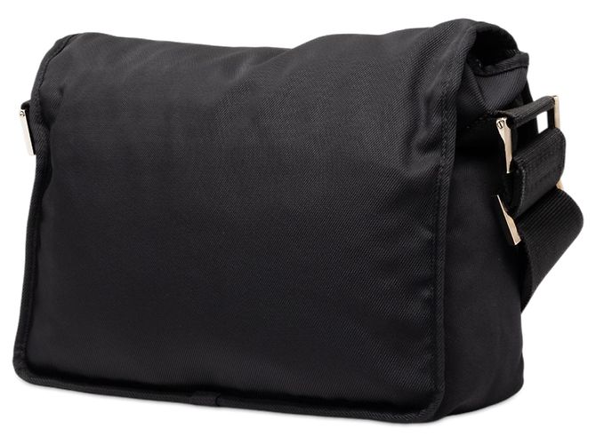 Fendi Crossbody aus schwarzer Baumwolle - Ansicht 2