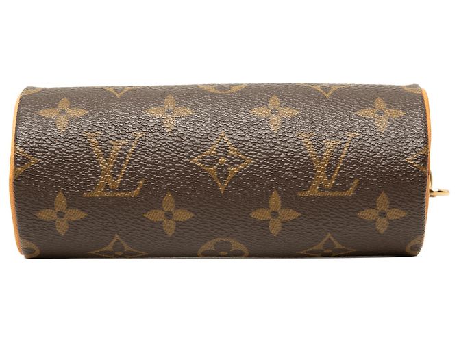 Louis Vuitton Pochette Papillon Monogram Marrone - vista 3