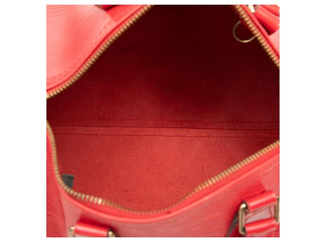 Louis Vuitton Red Epi Speedy 25 Vermelho - vista 4