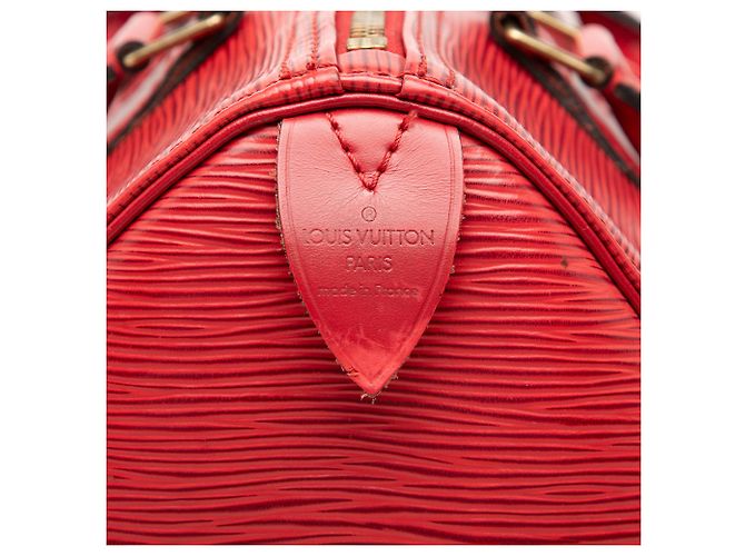 Louis Vuitton Red Epi Speedy 25 Vermelho - vista 5