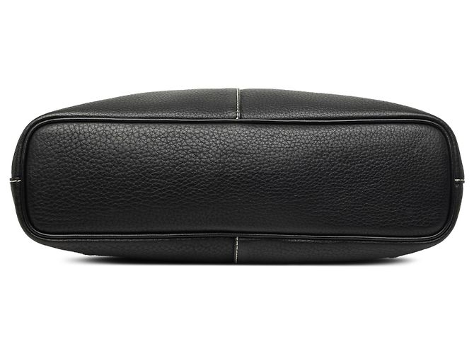 Borsa Tote Burberry in pelle nera Nero - vista 3