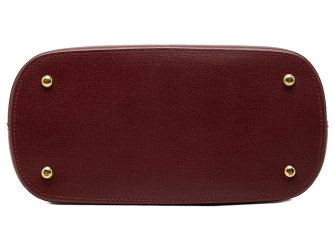 Borsa Must De Cartier in pelle rossa Rosso Bordò - vista 3
