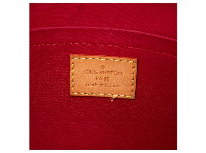 Louis Vuitton Red Monogram Vernis Rosewood Avenue Rosso - vista 5