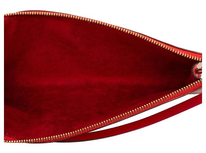 Louis Vuitton Red Epi Pochette Accessoires Vermelho - vista 4