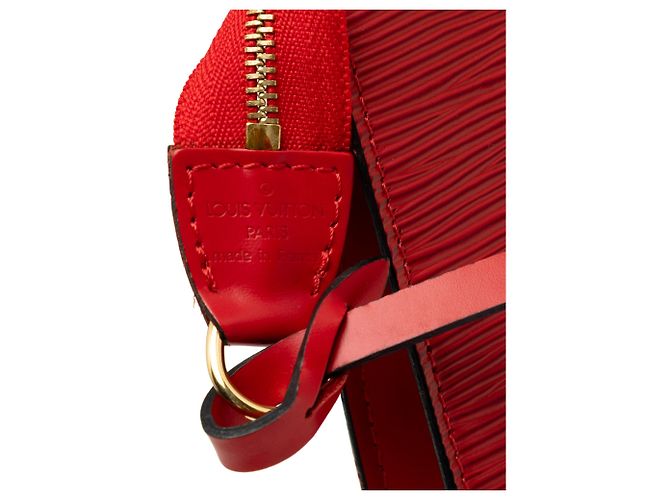 Louis Vuitton Red Epi Pochette Accessoires Vermelho - vista 5