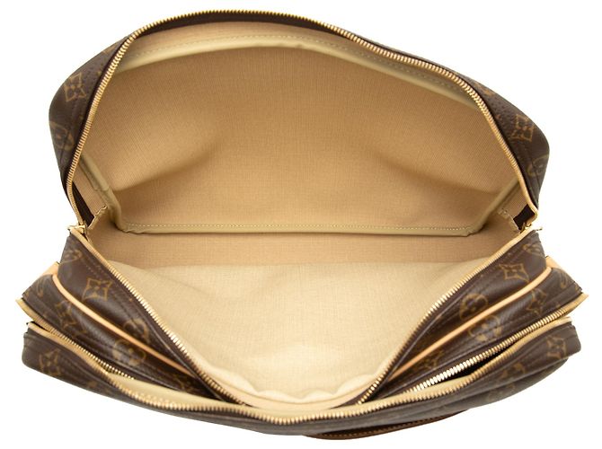 Louis Vuitton Brown Monogram Reporter GM Braun - Ansicht 4