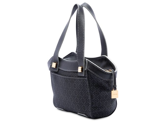 LOEWE Anagram Canvas Tote in Schwarz - Ansicht 2