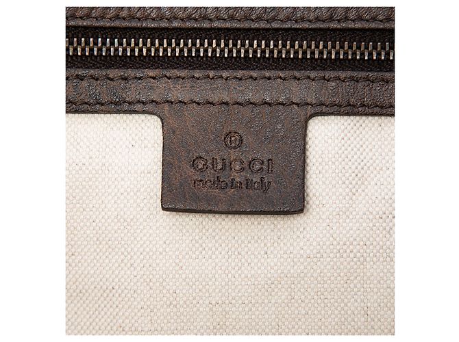 Gucci Beige Large GG Canvas Laidback Crafty Tote - Ansicht 5
