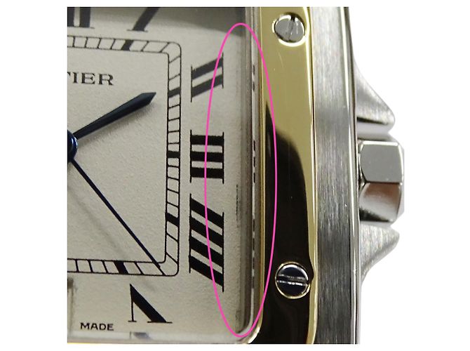 Relógio de Pulso Cartier Santos Galbee LM Date - vista 10