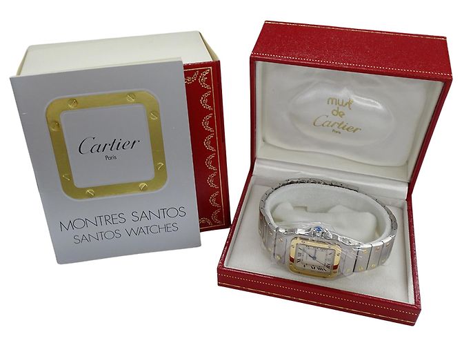 Relógio de Pulso Cartier Santos Galbee LM Date - vista 8