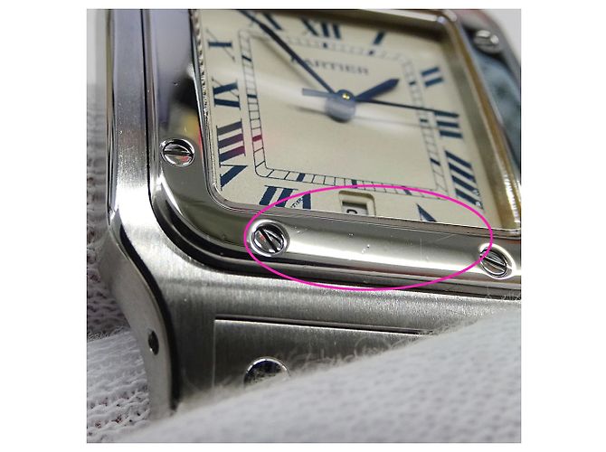 Orologio Cartier Santos Galbee LM - vista 14