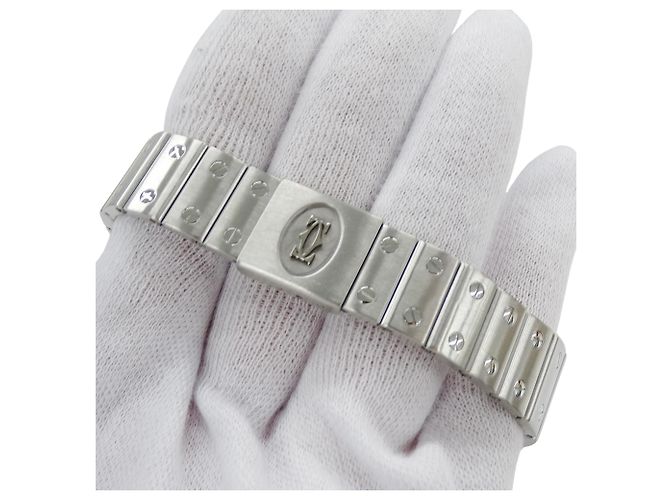 Orologio Cartier Santos Galbee LM - vista 5