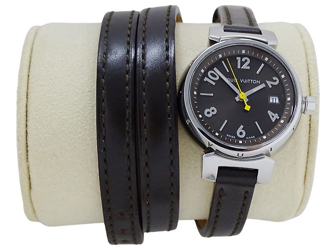 Reloj Louis Vuitton para mujer - Tambour Triple Coiled Date - vista 13