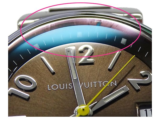 Reloj Louis Vuitton para mujer - Tambour Triple Coiled Date - vista 9