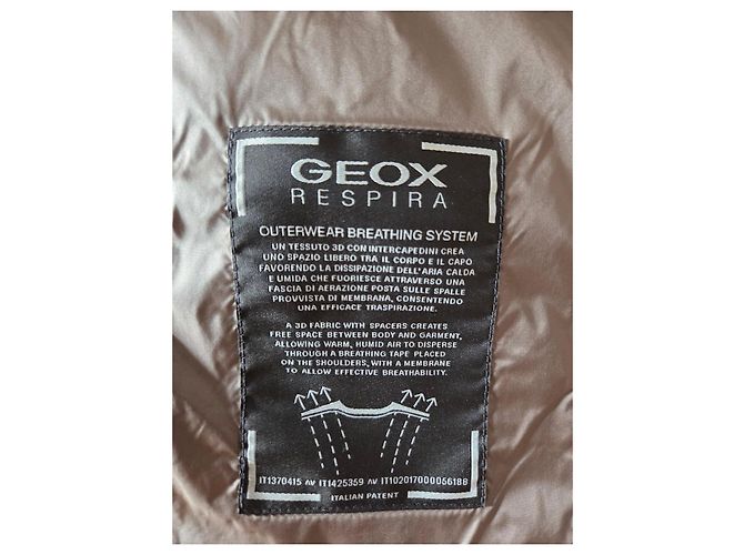 Plumífero Geox de plumón natural para mujer - vista 12
