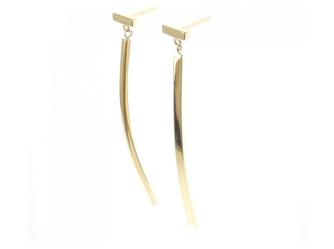 Autre Marque Tiffany T Wire Bar Ohrringe - Ansicht 2