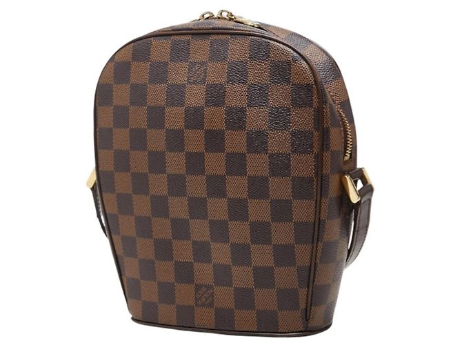 Louis Vuitton Damier Ipanema PM Crossbody Shoulder Bag Brown - view 2