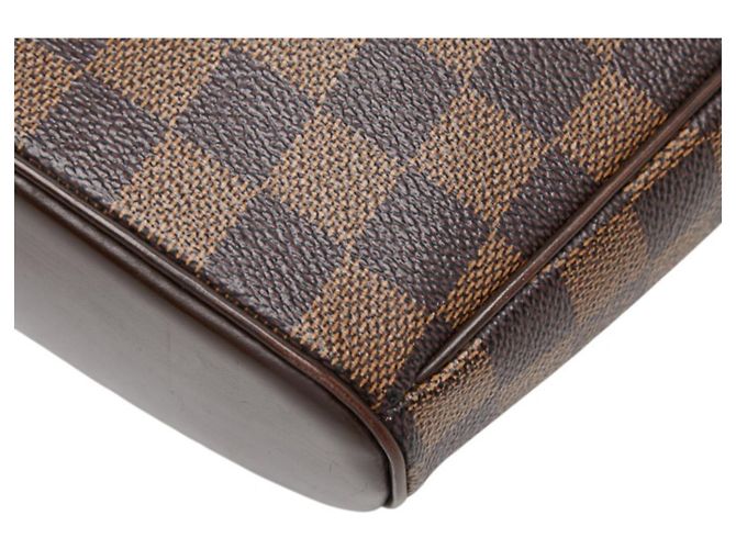 Louis Vuitton Damier Ipanema PM Crossbody Shoulder Bag Brown - view 6