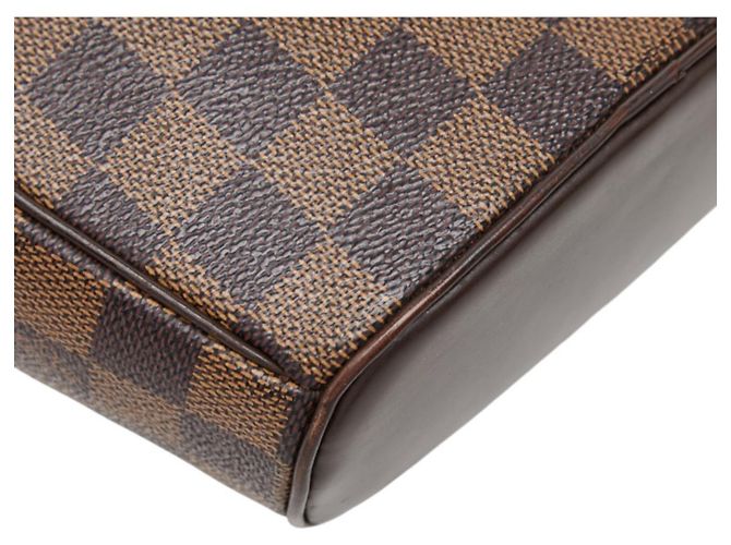 Louis Vuitton Damier Ipanema PM Crossbody Shoulder Bag Brown - view 7