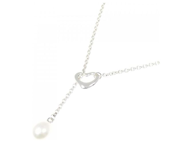 Autre Marque Collana Lariat Tiffany Open Heart - vista 2
