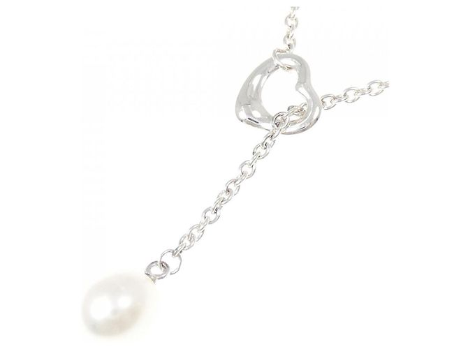 Autre Marque Collana Lariat Tiffany Open Heart - vista 4