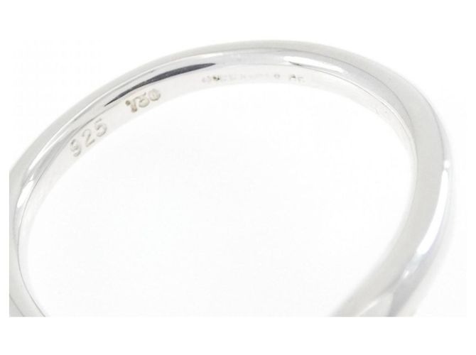 Autre Marque Anello Tiffany Hook Band Ring - vista 4