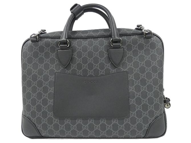 Borsa Gucci GG Emblem Nero - vista 2
