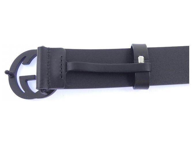 Gucci 386186 Standard Black Gürtel Schwarz - Ansicht 3