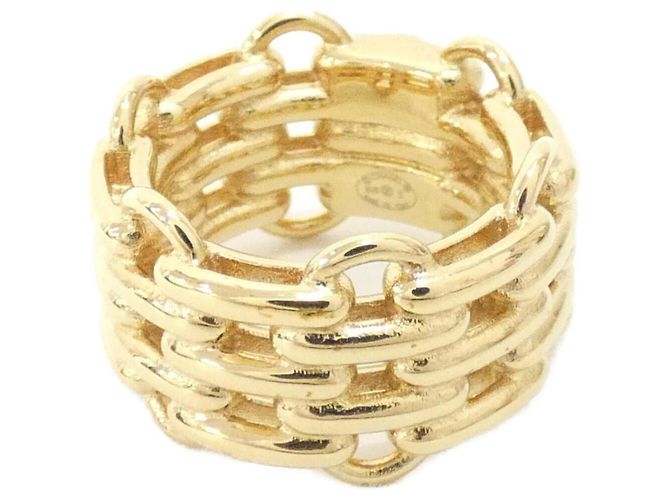 Chanel ABH656 Gold Band Ring Golden - Ansicht 2