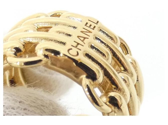 Chanel ABH656 Gold Band Ring Golden - Ansicht 3