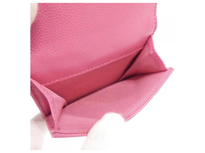 Cartera trifold Chanel Timeless Classic Line AP0230 Rosa - vista 5