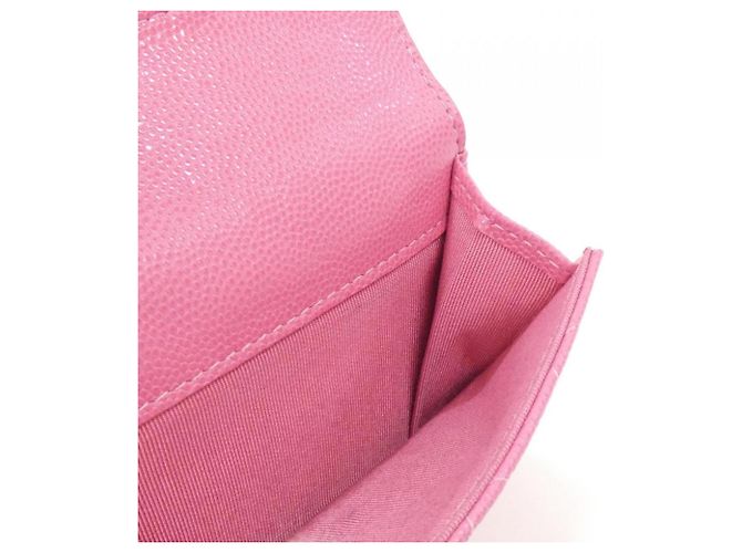 Cartera trifold Chanel Timeless Classic Line AP0230 Rosa - vista 6