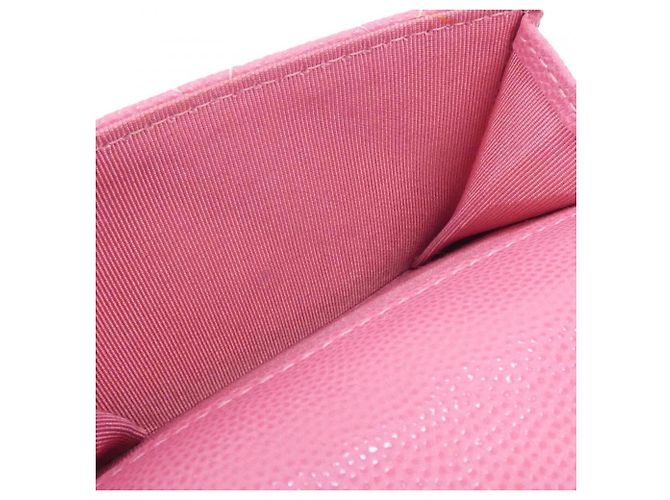 Cartera trifold Chanel Timeless Classic Line AP0230 Rosa - vista 7