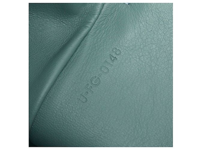 Céline Celine Clutch aus grünem Lambskin - Ansicht 8