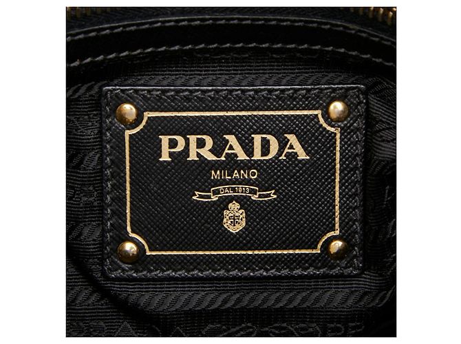 Bolso Tote de Prada con Flores de Cuentas Negro - vista 13