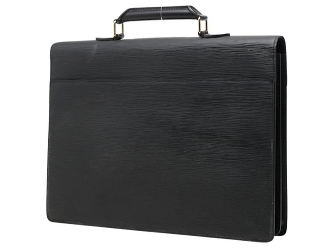 Borsa Business Louis Vuitton Epi Serviette Conseiller Nero - vista 2
