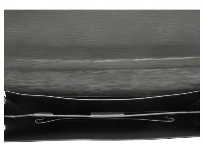 Borsa Business Louis Vuitton Epi Serviette Conseiller Nero - vista 6