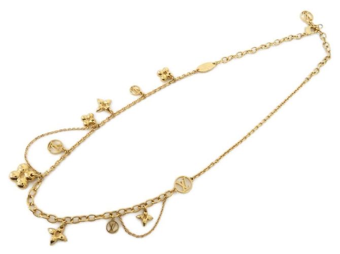 Collar Blooming Louis Vuitton M64855 Dorado - vista 2