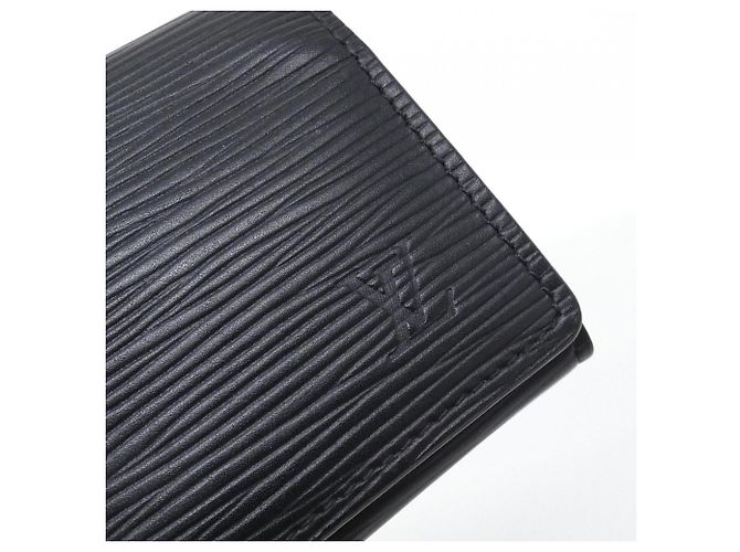 Louis Vuitton Epi Enveloppe Carte de Visite Card Case Negro - vista 3