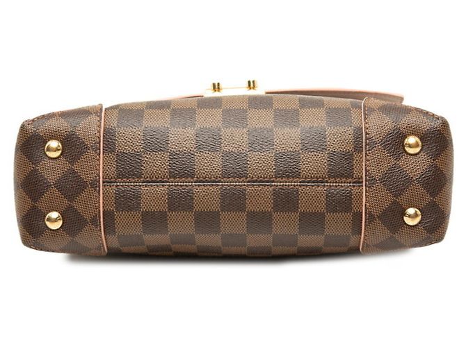 Louis Vuitton Damier Caïssa Clutch Chain Shoulder Bag Braun Pink - Ansicht 3