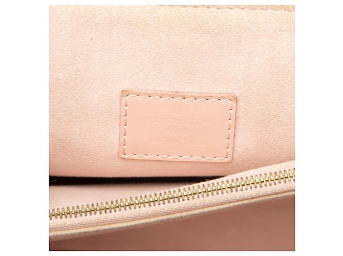 Louis Vuitton Damier Caïssa Clutch Chain Shoulder Bag Braun Pink - Ansicht 5