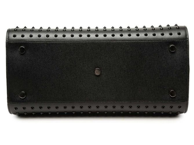 Autre Marque Saint Laurent Sac de Jour Studded Handbag Nero - vista 3