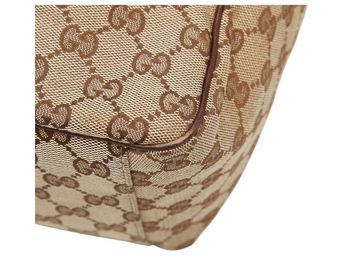 Gucci GG Canvas Tote Bag Braun - Ansicht 4
